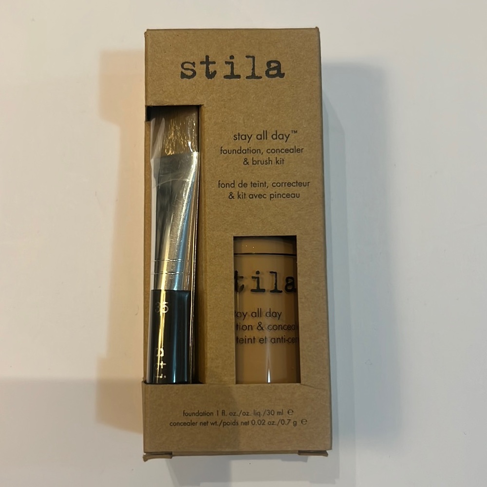 Stila All Day Foundation, Concealer & Brush Kit in TONE #6